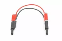 4mm Patch Lead - 10cm